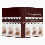 Cupcake Bakery Display Binder