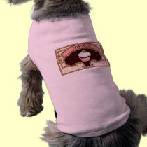Cupcake Banner Victorian Style pet clothing