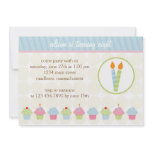 Cupcake Birthday Party Invitation