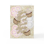 Cupcake Birthday Party Invitations! Greeting Cards
