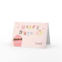 Cupcake Birthday String Card