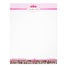 Cupcake Cake Pops Bakery Customized Letterhead