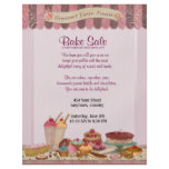 Cupcake, Cakes and Treats Bake Sale Flyer