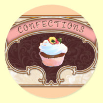 Cupcake Confections Sticker stickers