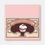 Cupcake Confections Vintage Style Magnets