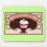 Cupcake Confections Vintage Style Mousepad