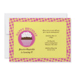 Cupcake Craze: Birthday Party Invitation