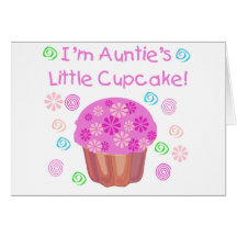 Cupcake de tante cartes