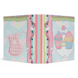 Cupcake Dreams Recipe Notebook Binders