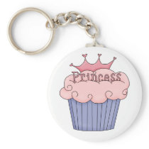Cupcake For A Princess Keychains