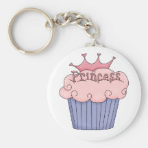 Cupcake For A Princess Keychains
