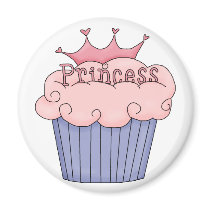Cupcake For A Princess Magnet