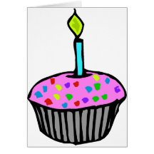 Cupcake Greeting Card