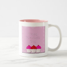 Cupcake Happy Valentine's Day Mug