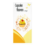 "Cupcake Heaven" - Chic Pastry Dessert Menu Rack Card