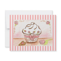 Cupcake Invitation