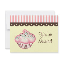 Cupcake Invitation