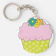 Cupcake Keychain