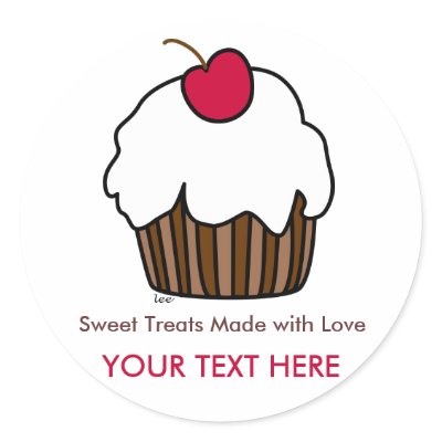 Cupcake Label by imagefactory