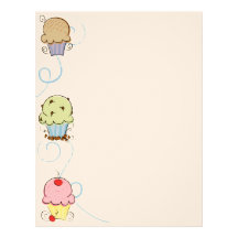 Cupcake Letterhead