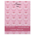 cupcake letterheads