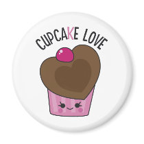 Cupcake Love Magnet