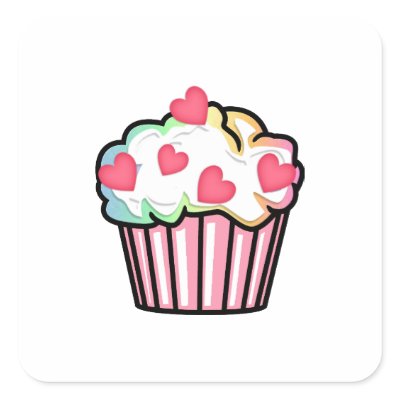 Cupcake Love Sticker by bonfirevalentines