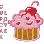 Cupcake Lover Embroidered Shirt embroidered shirts