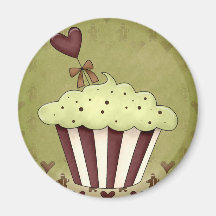 Cupcake Magnet