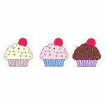 Cupcake Magnet Acrylic Cut Outs