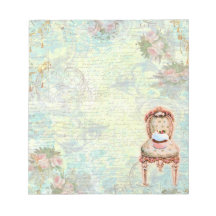 Cupcake n Pink Chair Notepads