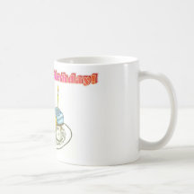 Cupcake Original Artwork Happy Birthday Mug