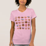 cupcake pattern t-shirts