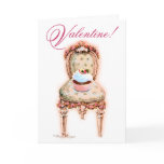 Cupcake Pink Valentine Card
