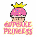 Cupcake Princess Acrylic Cut Outs