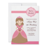 Cupcake Princess Birthday Invitation