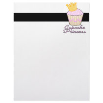 cupcake princess letterhead design