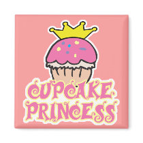 Cupcake Princess Refrigerator Magnet