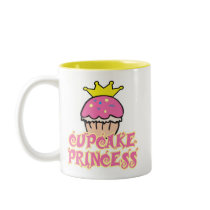Cupcake Princess Mugs