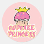 Cupcake Princess Stickers