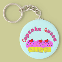 "Cupcake Queen"  Key Chain keychains