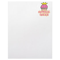 Cupcake Queen Personalized Letterhead