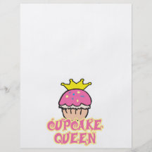 Cupcake Queen Personalized Flyer