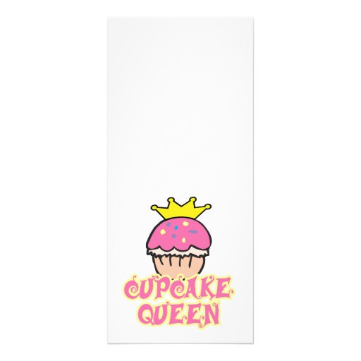 Cupcake Queen Personalized Rack Card
