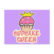 Cupcake Queen Post Card
