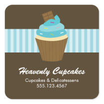 Cupcake Round Sticker