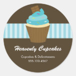 Cupcake Round Sticker