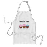 Cupcake Sale - Trio of Frosted Cupcakes Apron