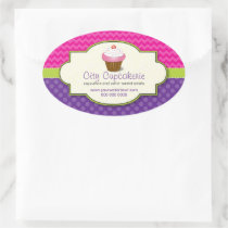 Cupcake Shop Promotional Sticker