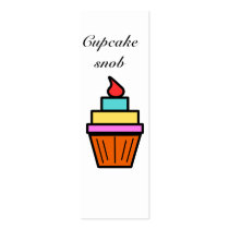 Cupcake snob layered cupcake